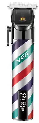 Машинка для стрижки VGR V-692, зеленый, красный